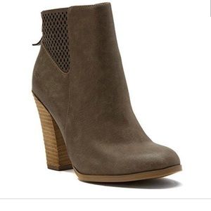 Never worn taupe ankle booties
